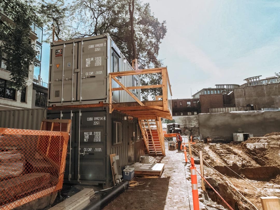 20’ Office CUBE – Wood Finished - Royal Ace Storage