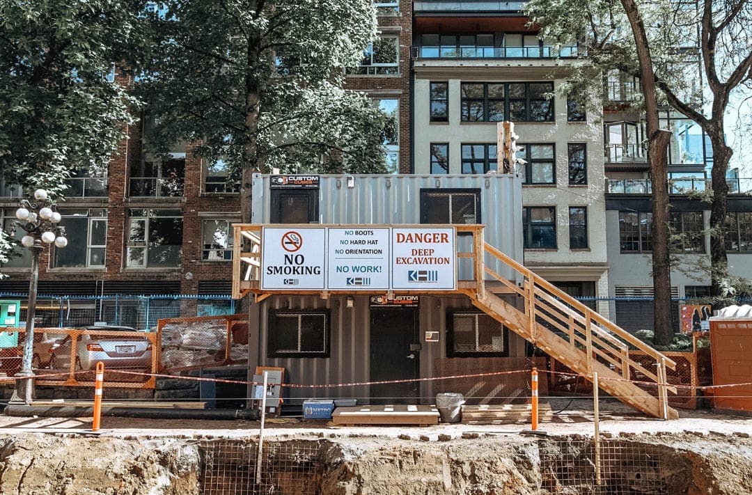 20’ Office CUBE – Wood Finished - Royal Ace Storage