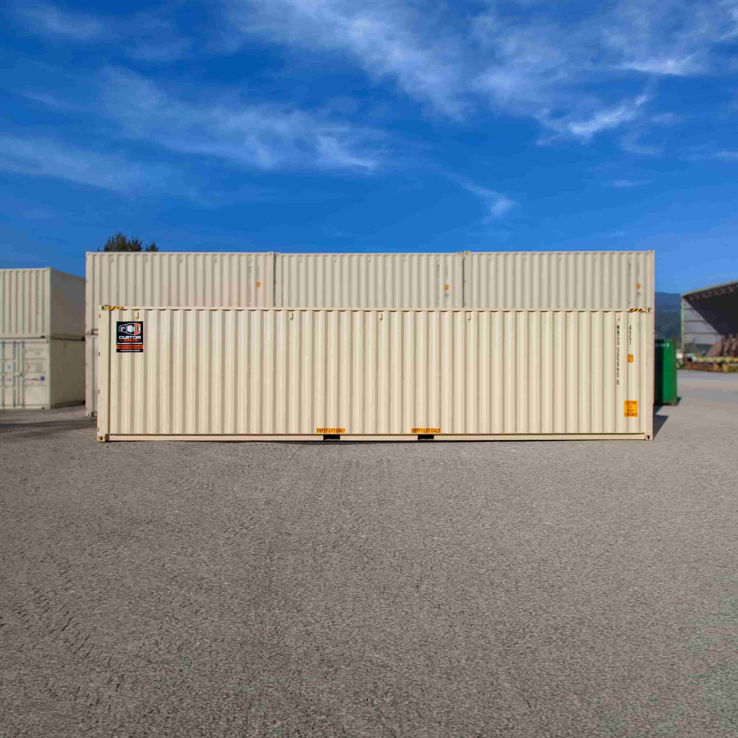 40’HC New (1-trip) Shipping Container - Royal Ace Storage