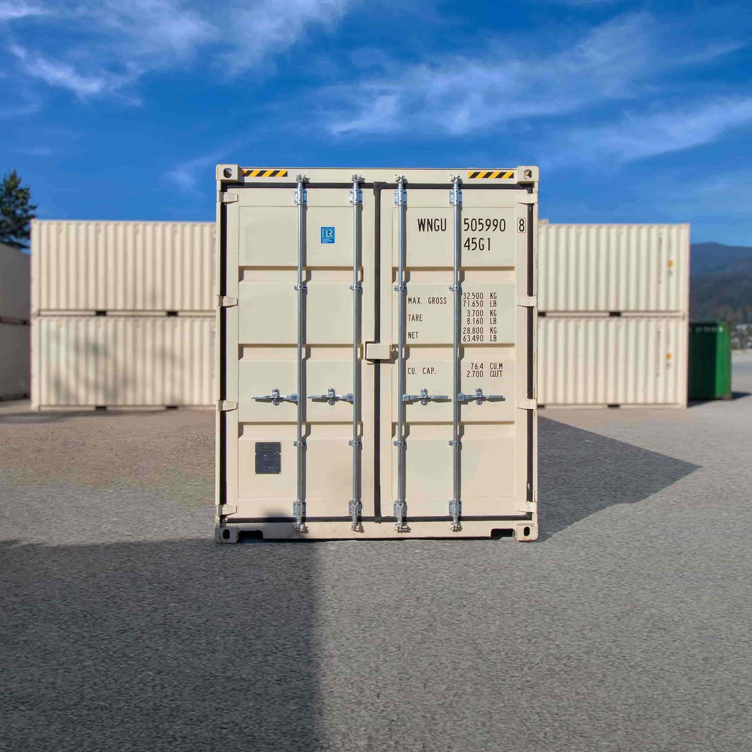 40’HC New (1-trip) Shipping Container - Royal Ace Storage