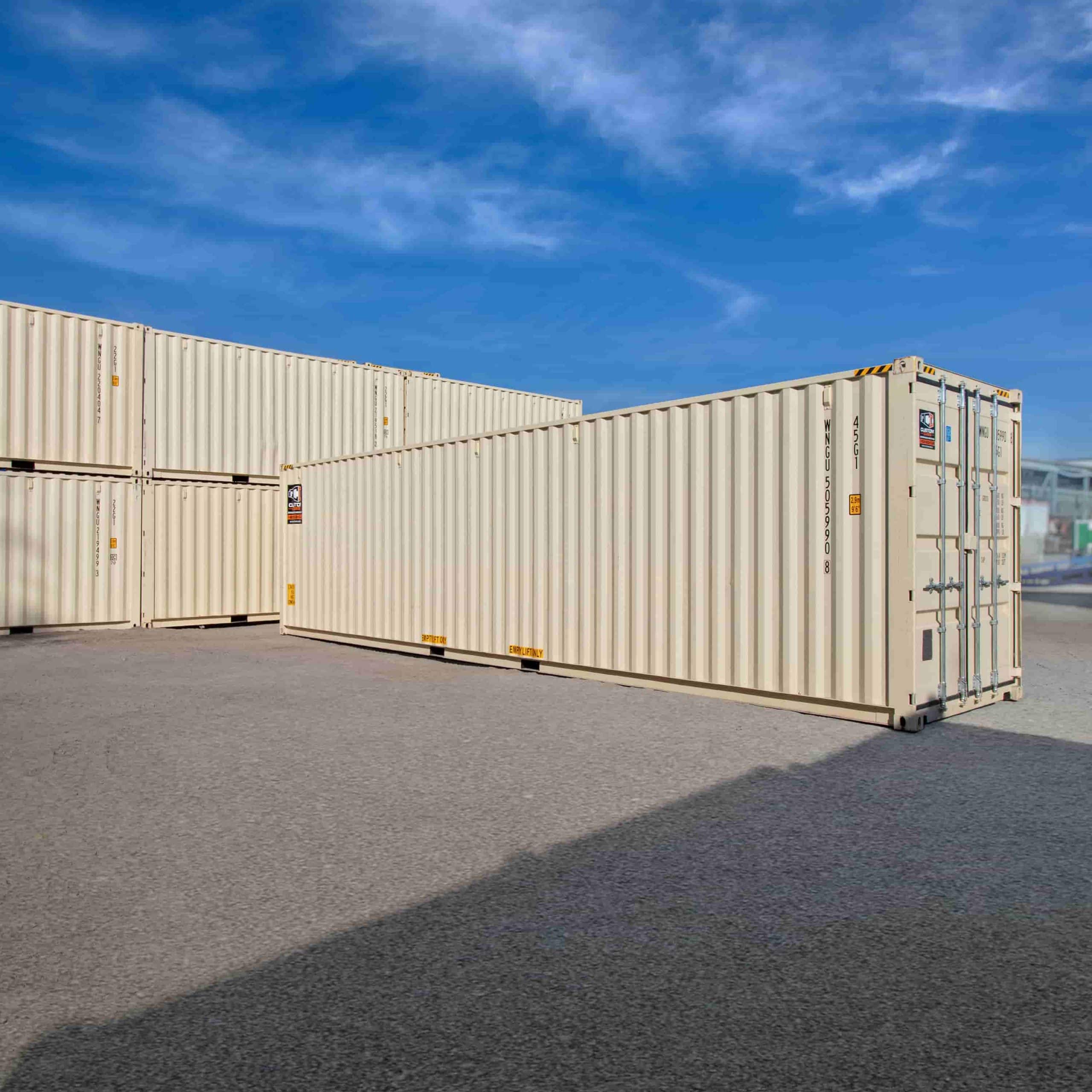 40’HC New (1-trip) Shipping Container - Royal Ace Storage