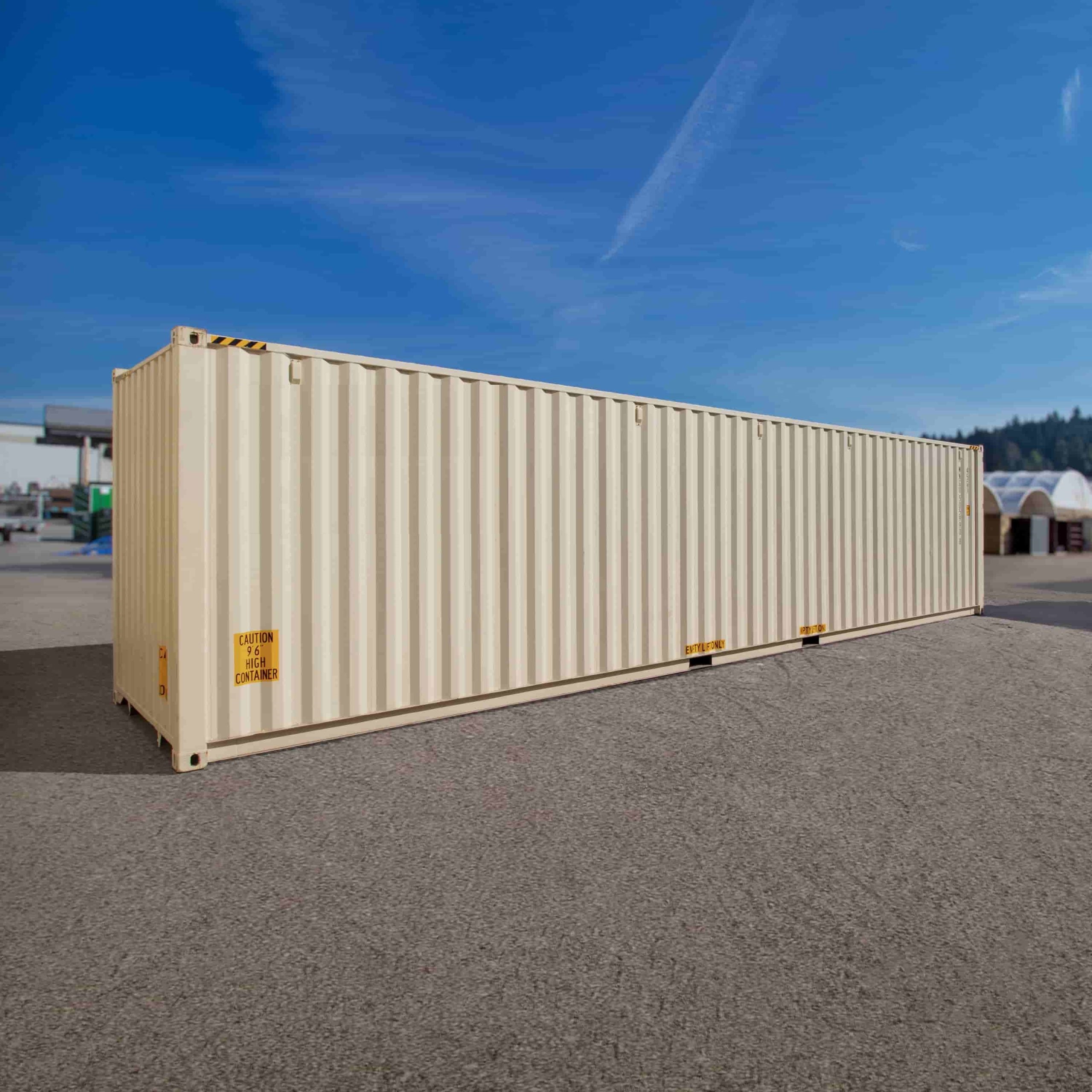 40’HC New (1-trip) Shipping Container - Royal Ace Storage