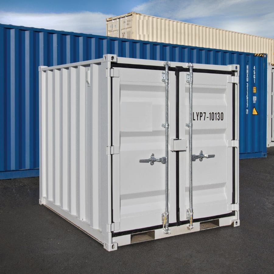 7′ “MINI CUBE” New Shipping Container - Royal Ace Storage