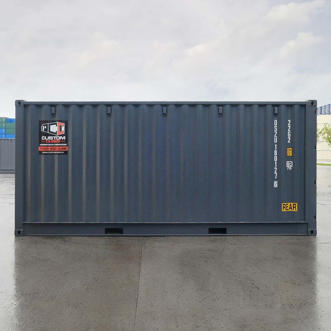 20’ New (1-trip) “Openside” Shipping Container - Royal Ace Storage