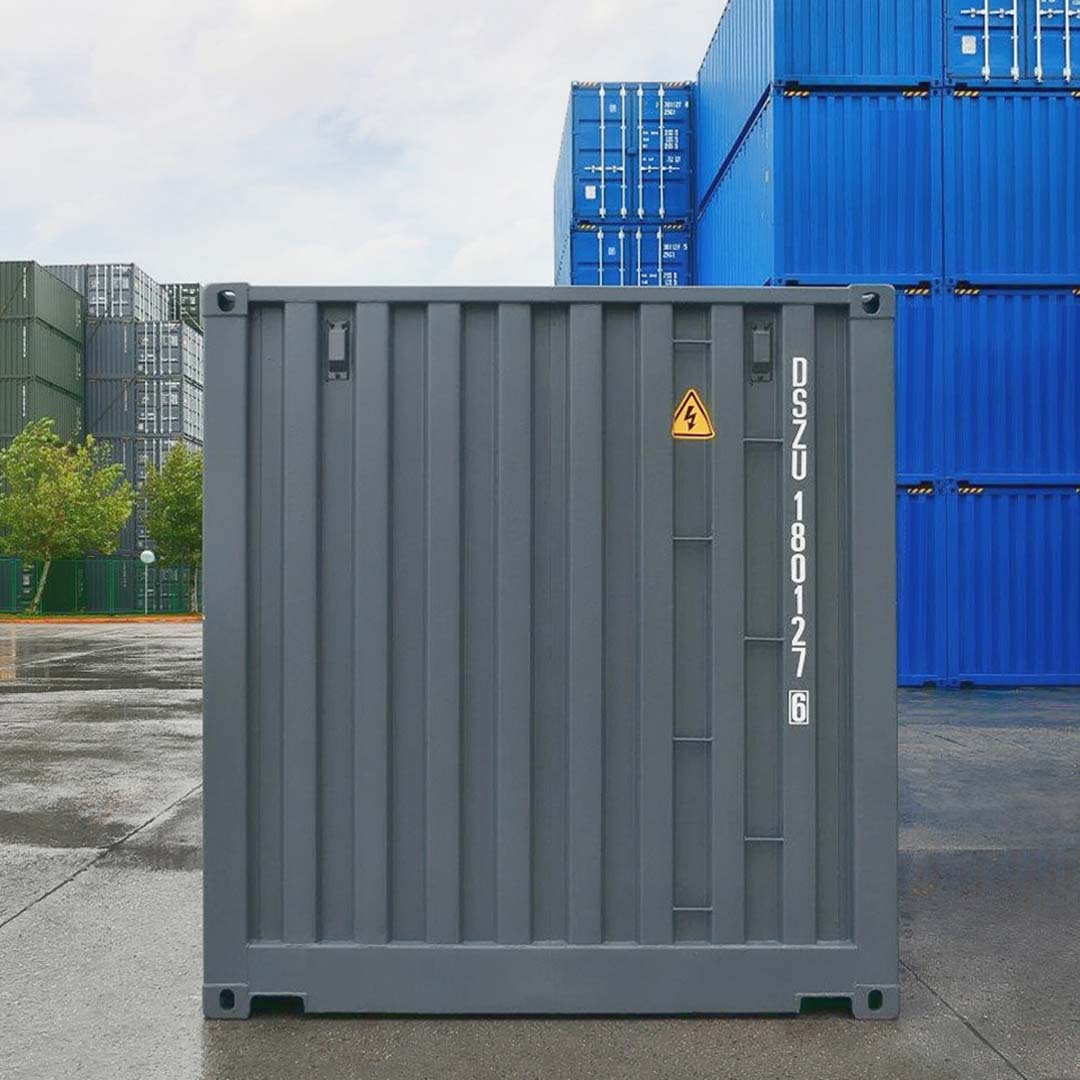 20’ New (1-trip) “Openside” Shipping Container - Royal Ace Storage