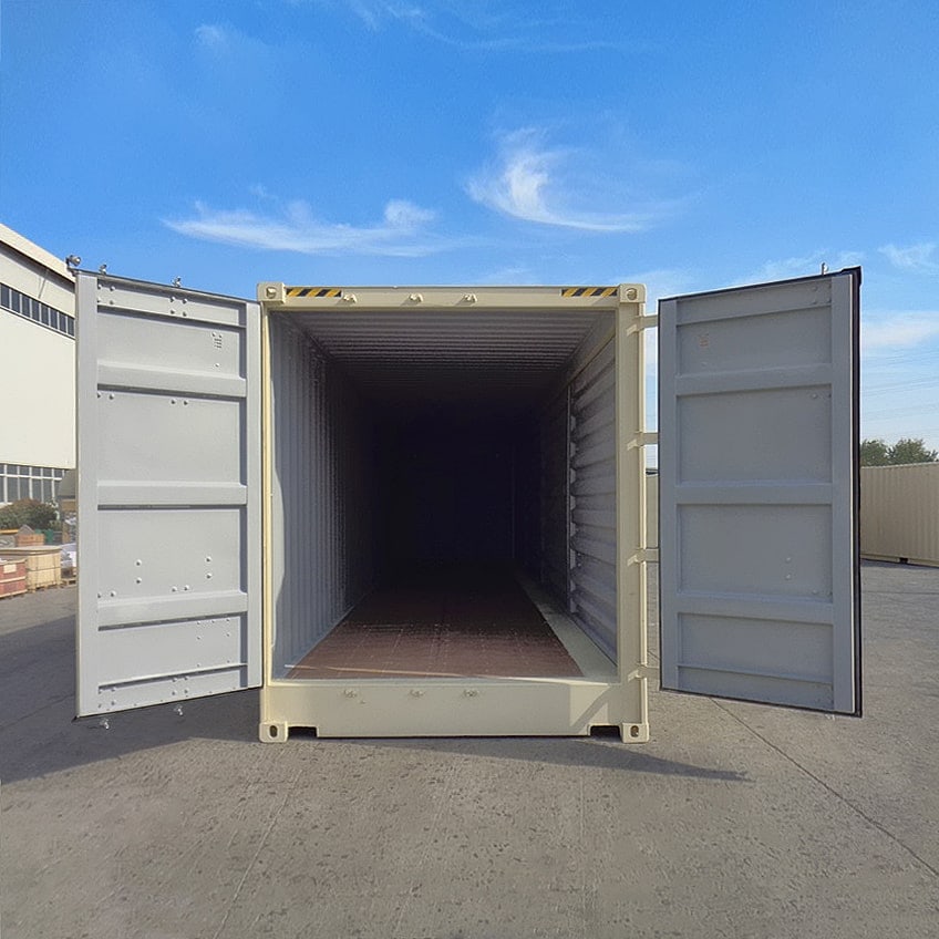 40’HC New (1-trip) “Openside” Shipping Container - Royal Ace Storage