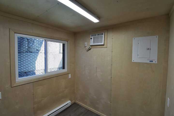 7′ Office Container + Storage Locker - Royal Ace Storage