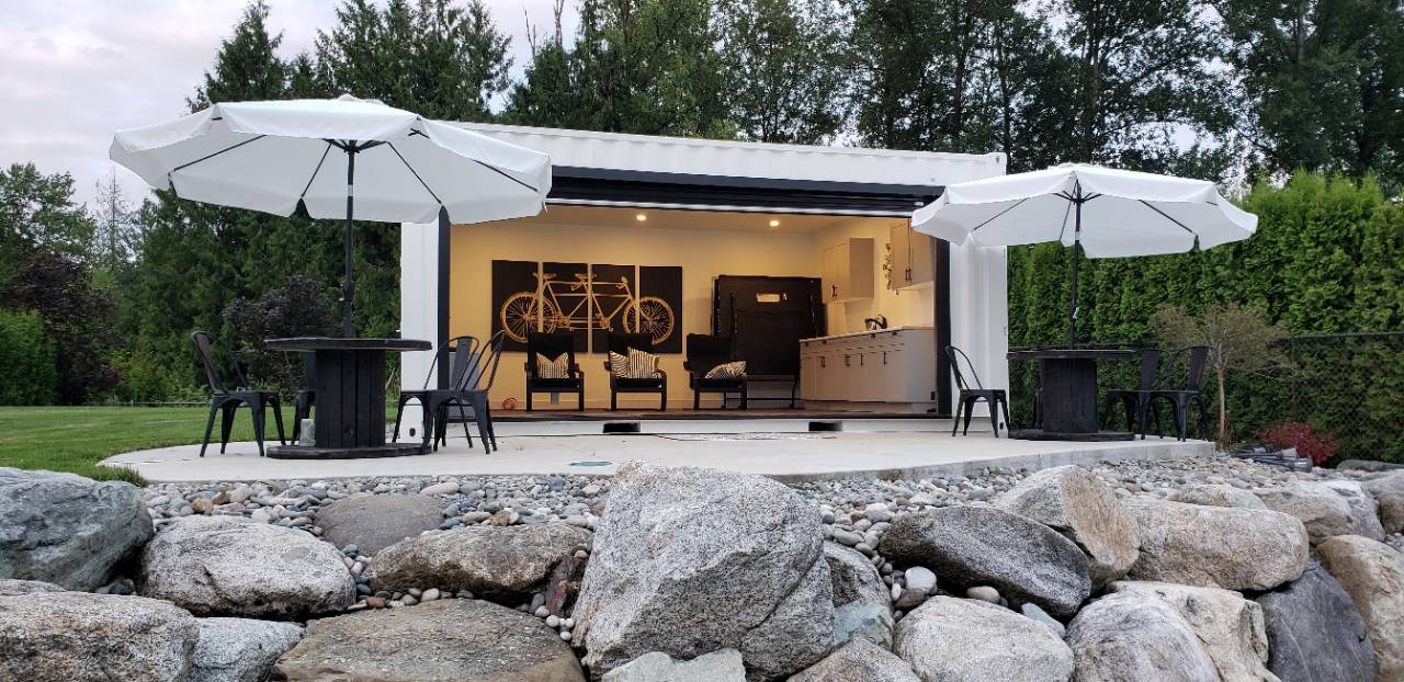 Poolside Bar Oasis in Fort Langley - Royal Ace Storage