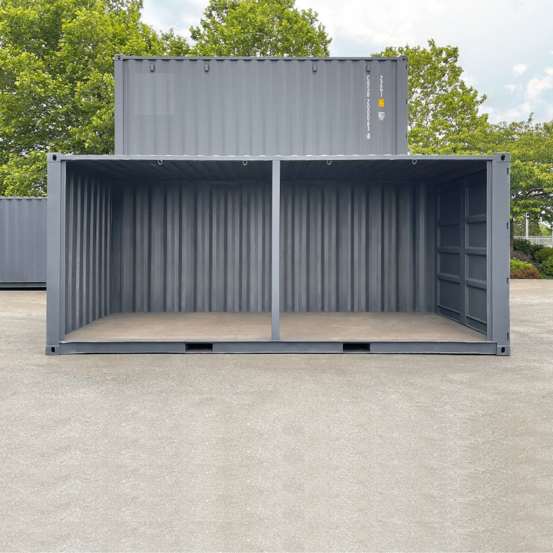 20’ Used “Open Face” Shipping Container - Royal Ace Storage