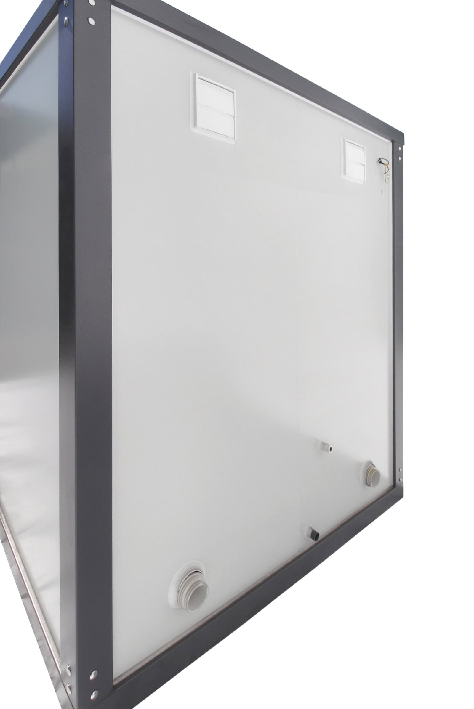M&B | Double Stall Portable Washroom - Royal Ace Storage