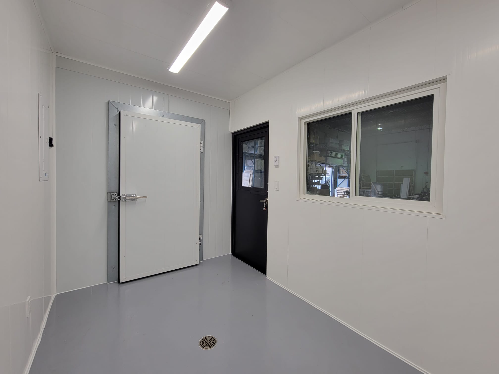 Food Processing Unit With Walk in Cooler - Royal Ace Storage