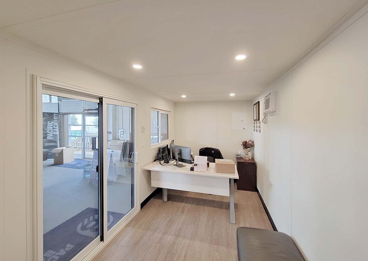 20’ Sales Office CUBE - Royal Ace Storage