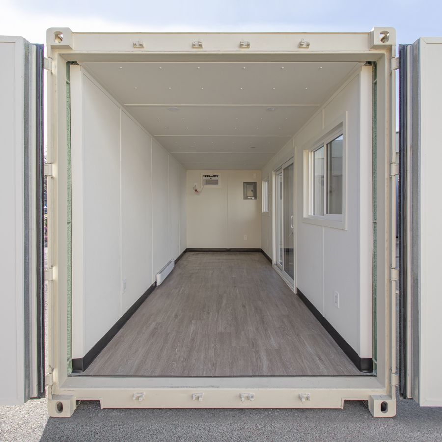 20’ Sales Office CUBE - Royal Ace Storage