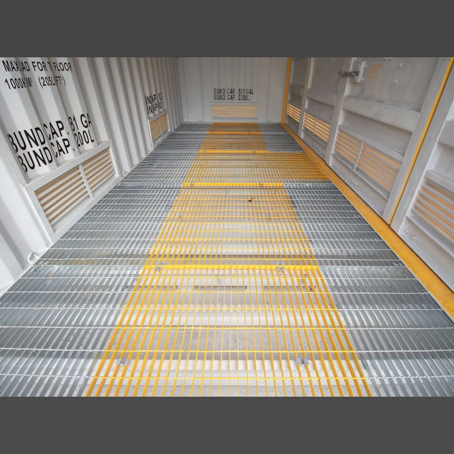 20’HC Openside Containment Cube - Royal Ace Storage