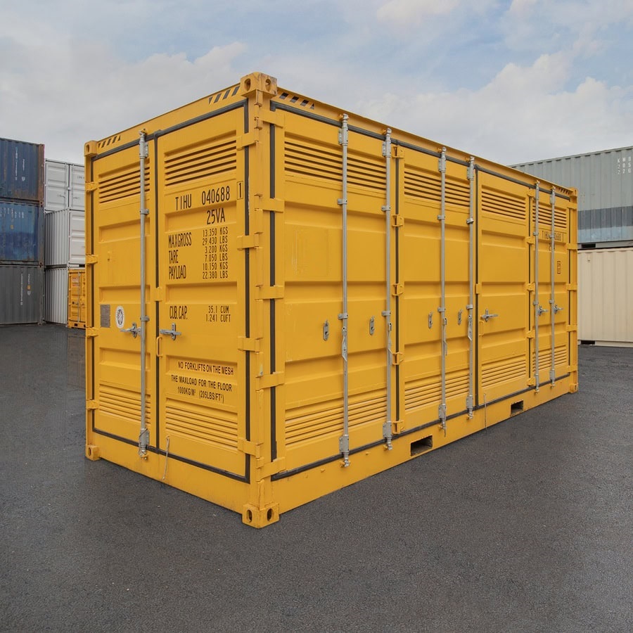20’HC Openside Containment Cube - Royal Ace Storage