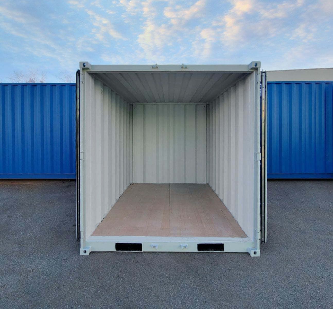 8’ “MINI CUBE” New Shipping Container - Royal Ace Storage