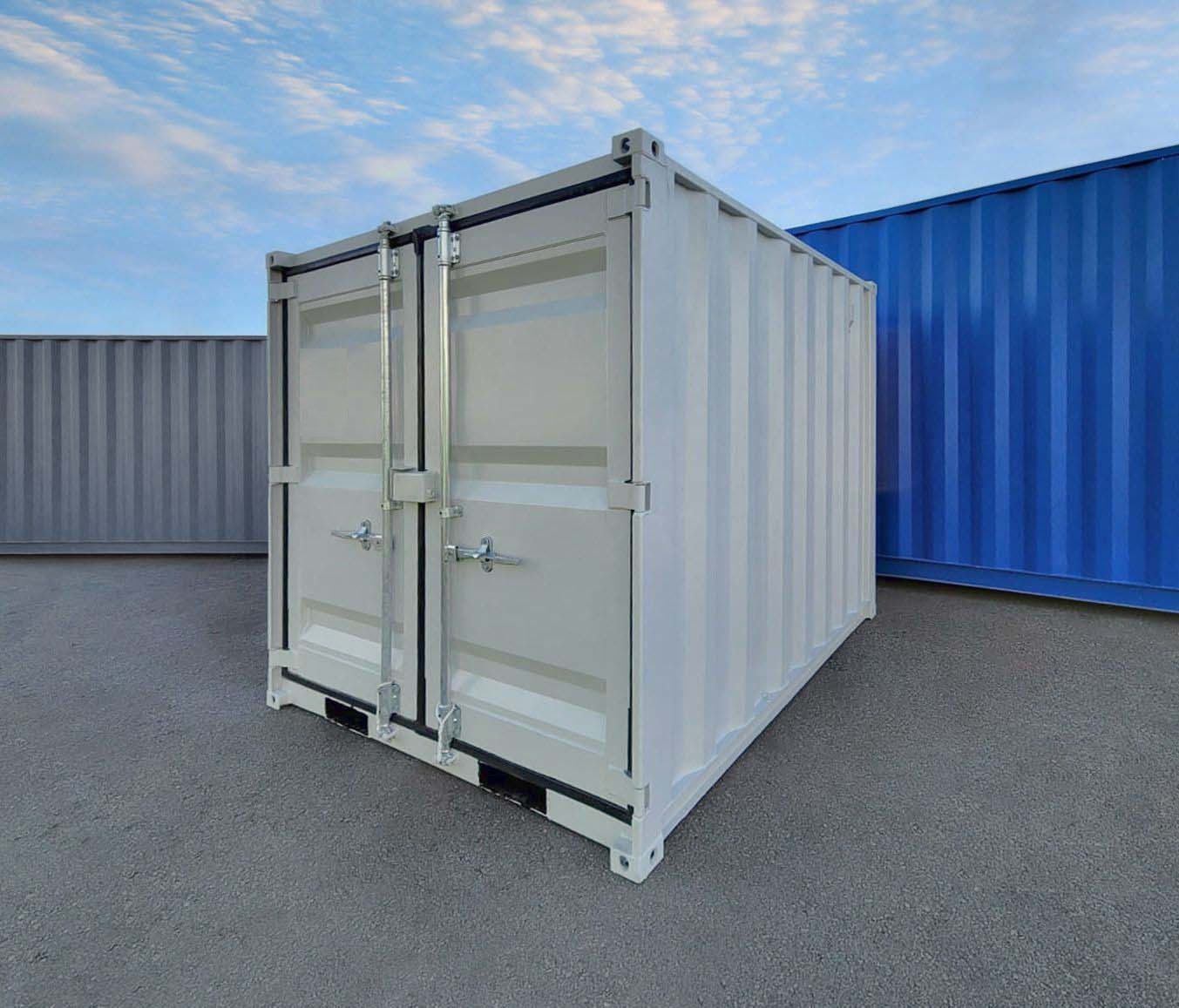 8’ “MINI CUBE” New Shipping Container - Royal Ace Storage