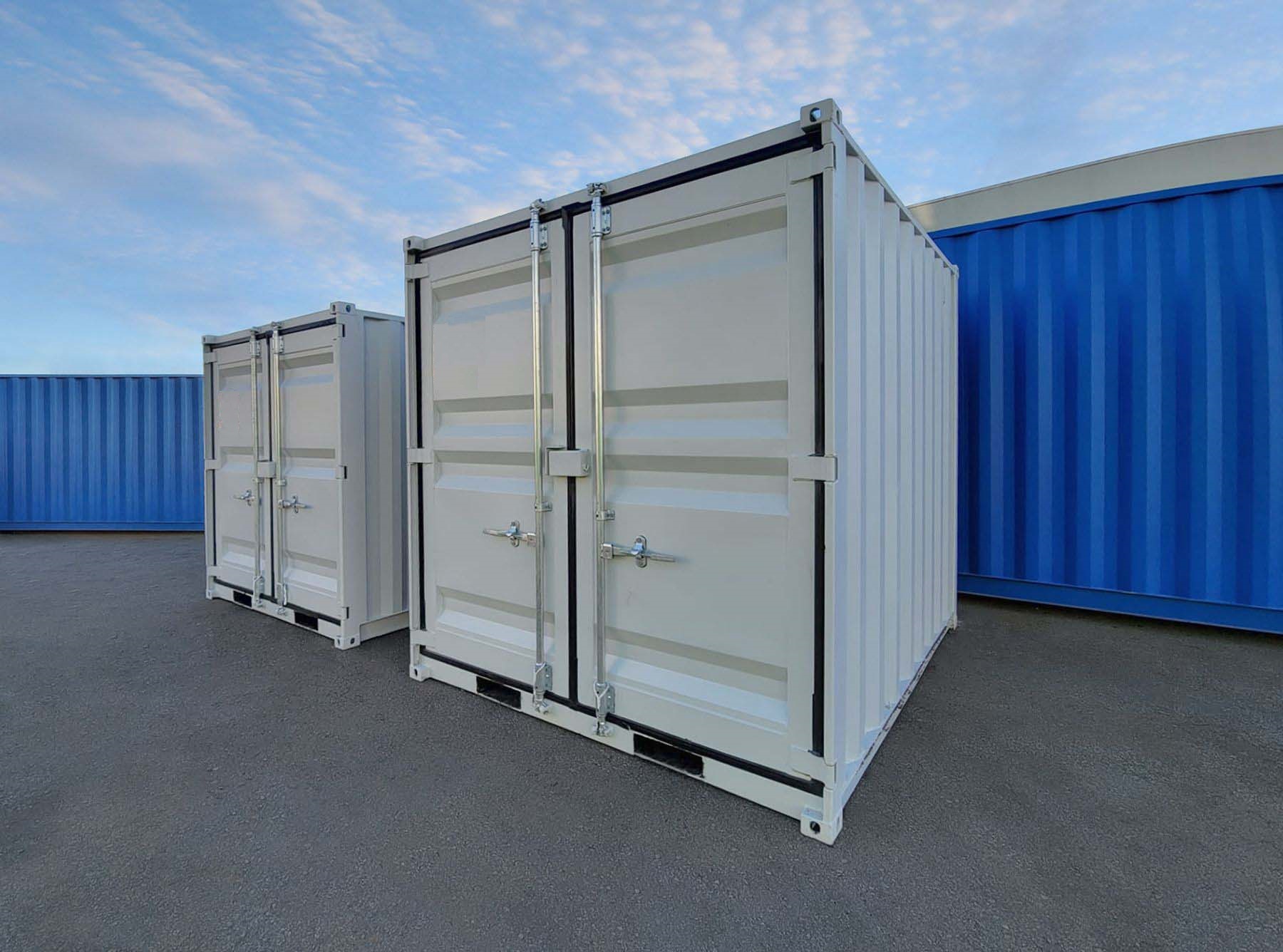 8’ “MINI CUBE” New Shipping Container - Royal Ace Storage