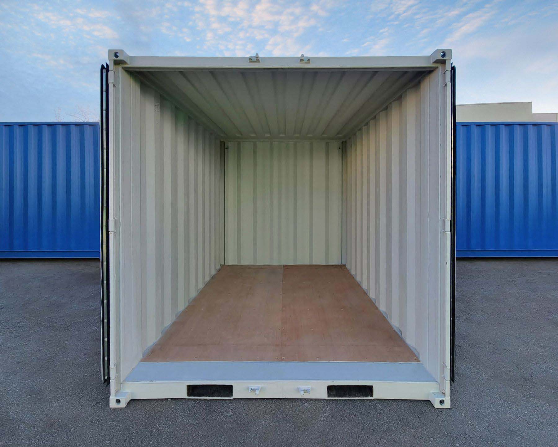 9’ “MINI CUBE“ New Shipping Container - Royal Ace Storage