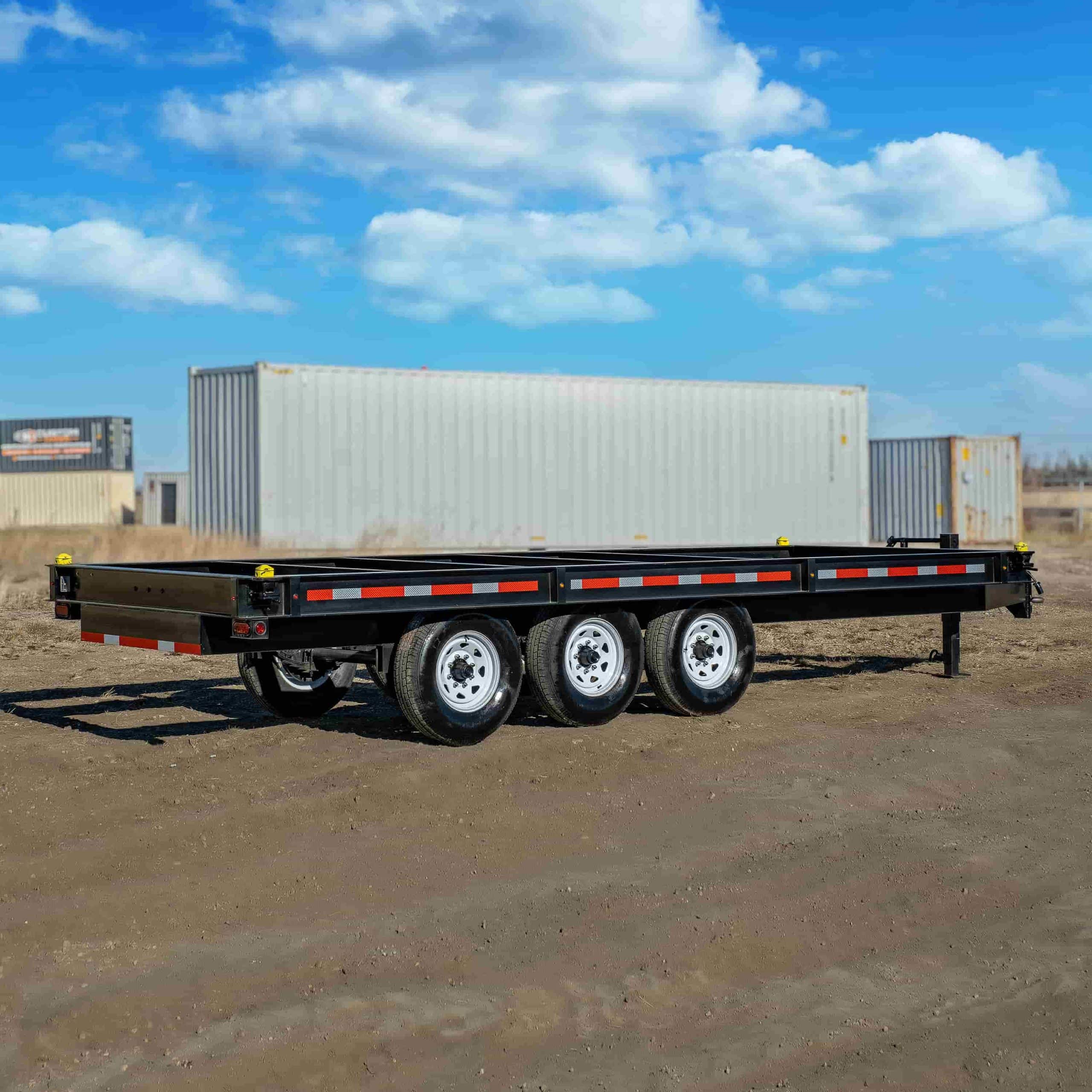 20’ Bumper Pull Container Chassis - Royal Ace Storage