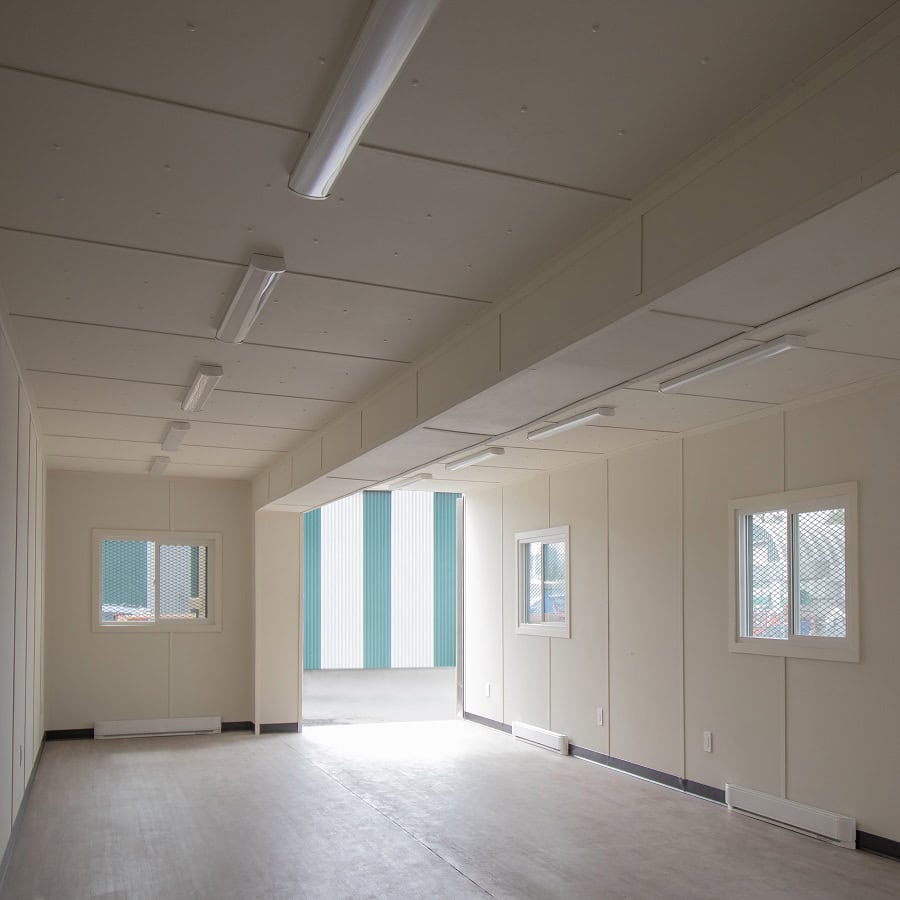 40’ x 16’ Extra Wide Custom Site Office - Royal Ace Storage