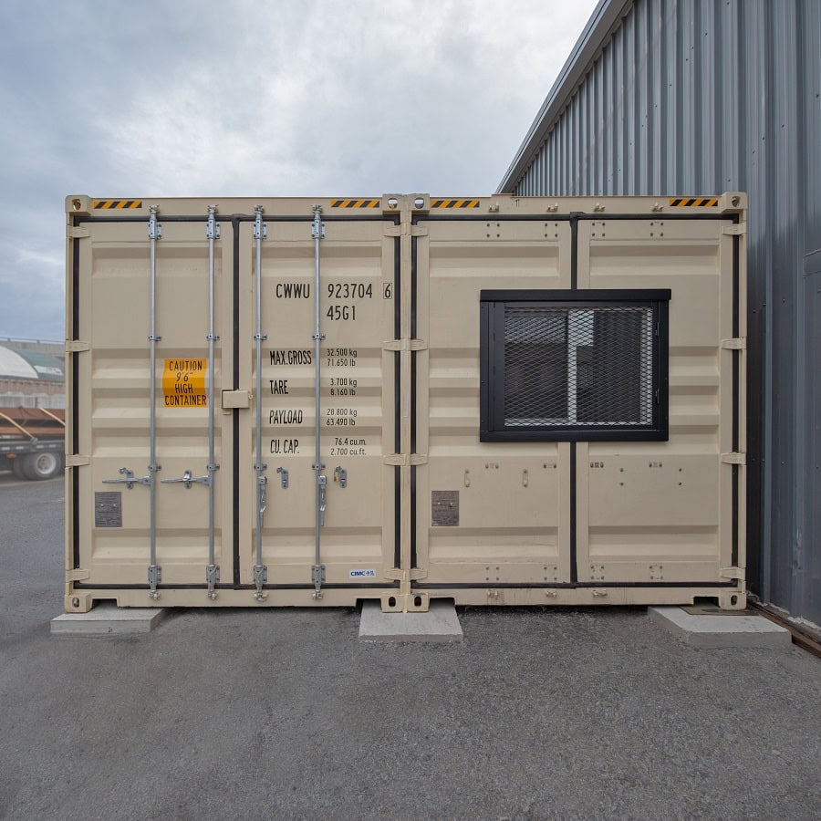 40’ x 16’ Extra Wide Custom Site Office - Royal Ace Storage