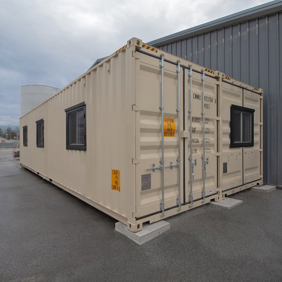 40’ x 16’ Extra Wide Custom Site Office - Royal Ace Storage