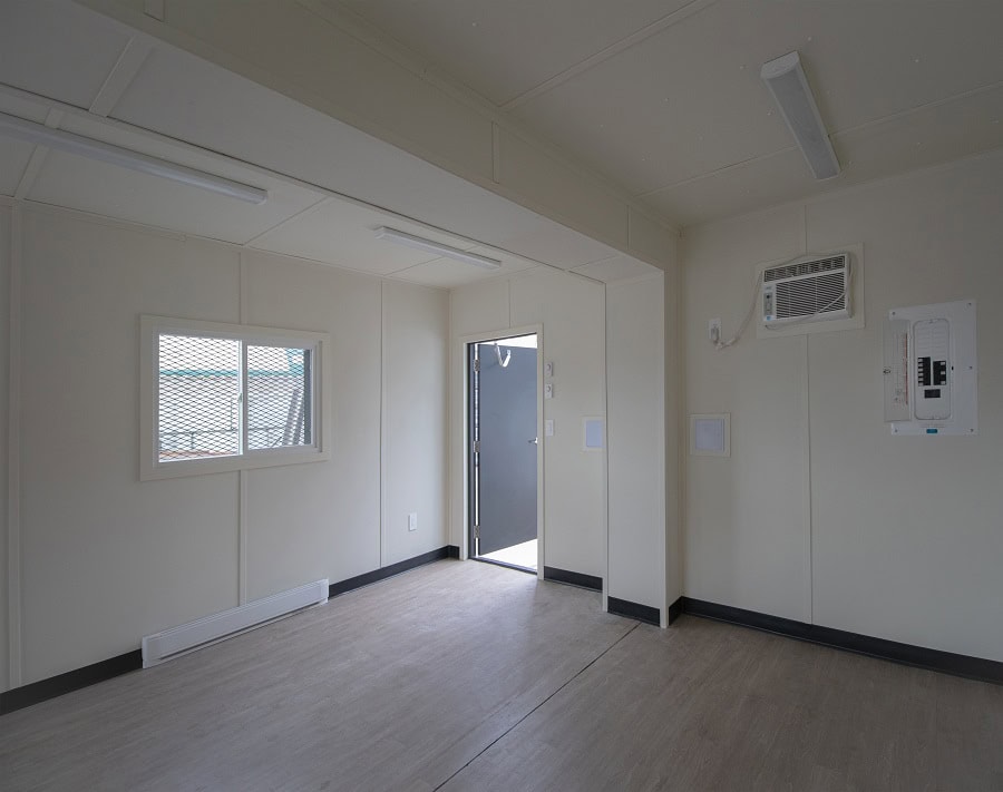 40’ x 16’ Extra Wide Custom Site Office - Royal Ace Storage