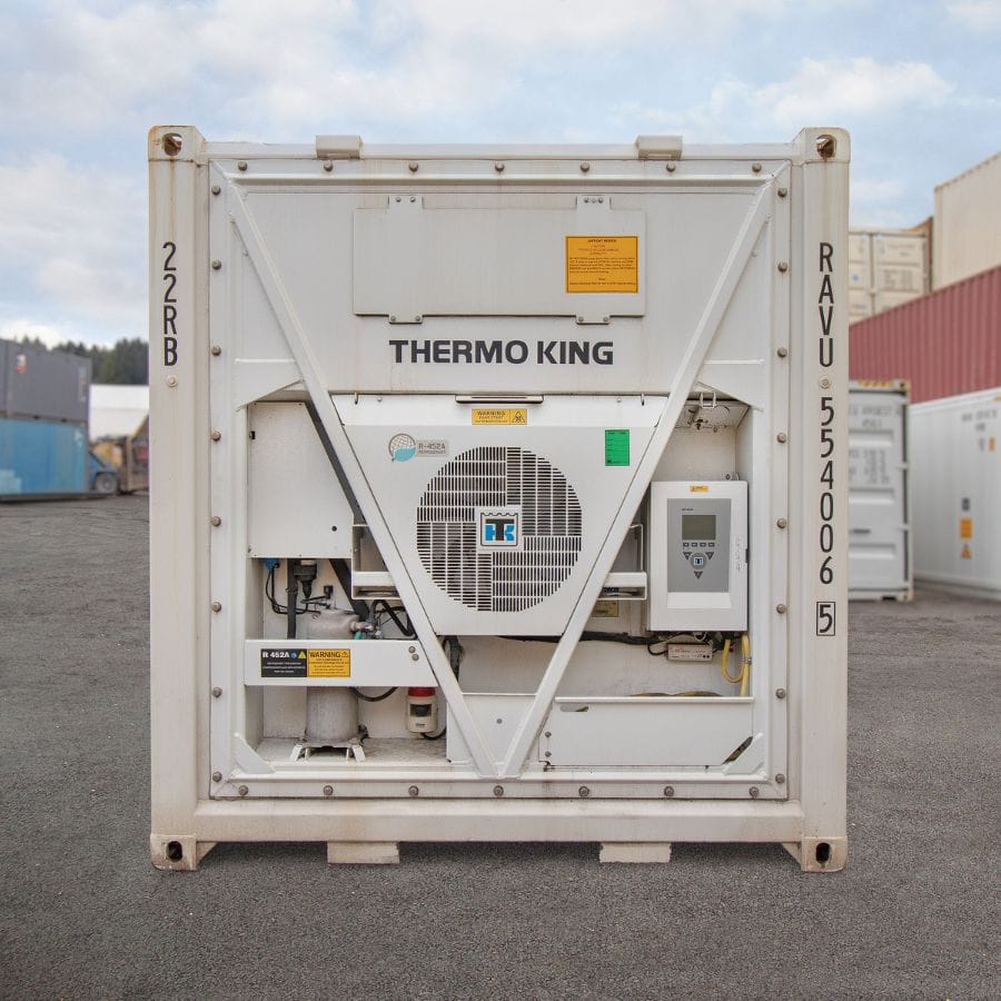 20’ New (1-trip) Refrigerated Container (Working Reefer) - Royal Ace Storage