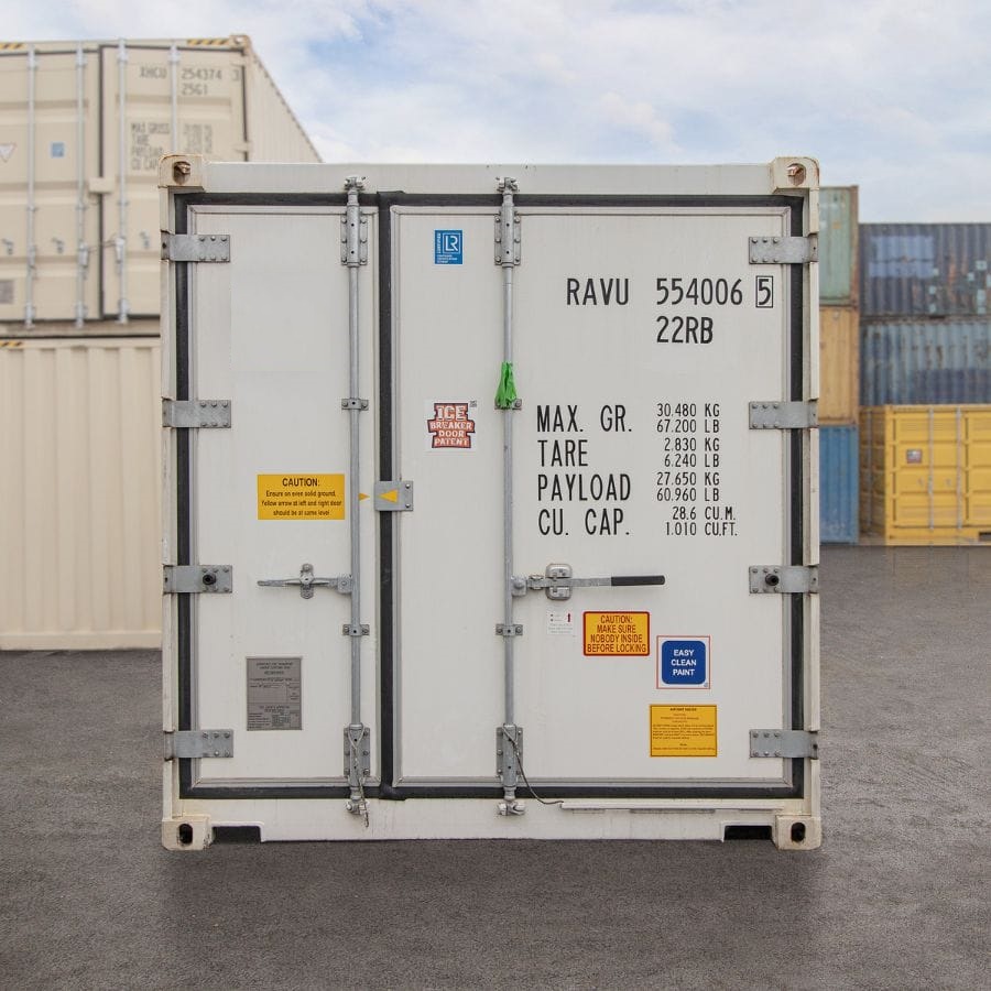 20’ New (1-trip) Refrigerated Container (Working Reefer) - Royal Ace Storage