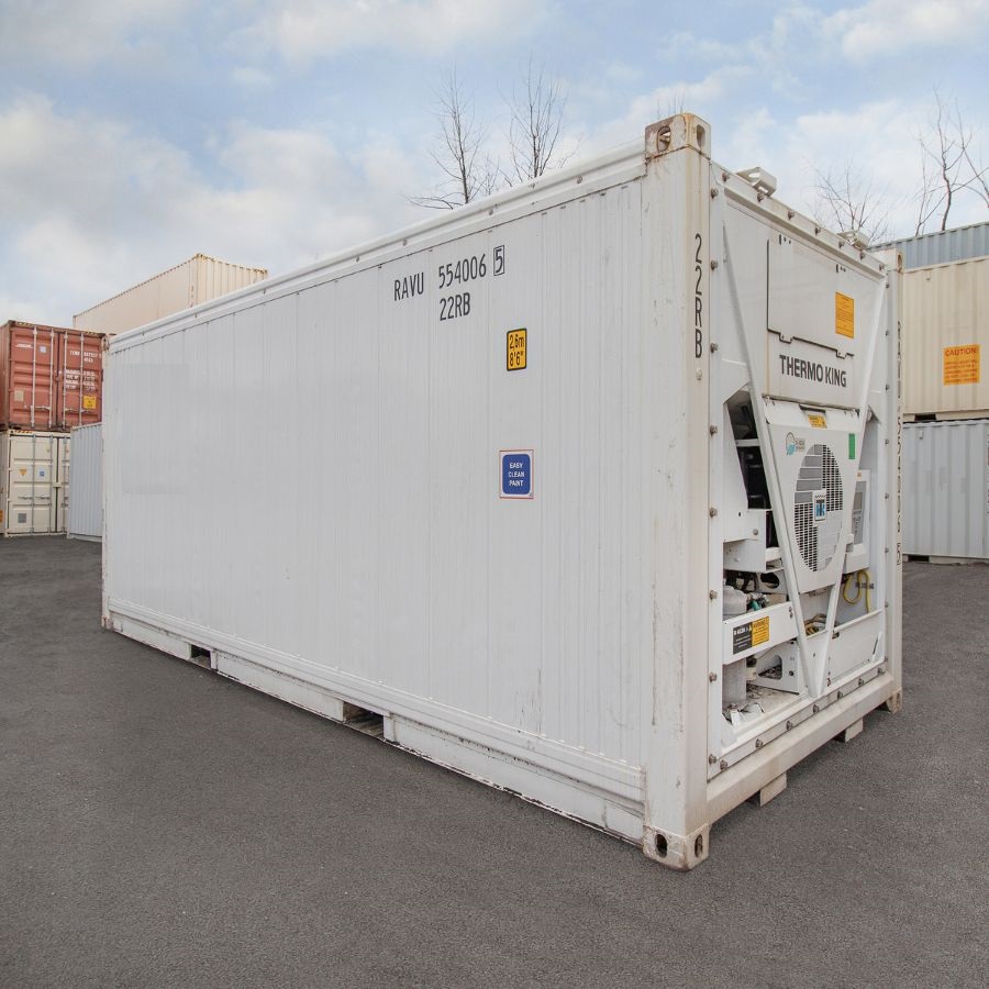 20’ New (1-trip) Refrigerated Container (Working Reefer) - Royal Ace Storage