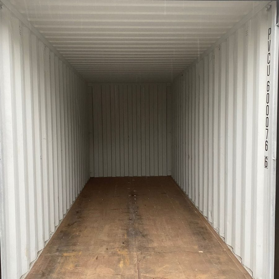 20’HC New (1-Trip) Shipping Container – Painted Black - Royal Ace Storage