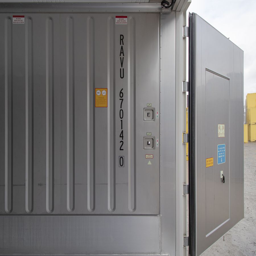 40’HC New (1-trip) Refrigerated Container (Working Reefer) - Royal Ace Storage