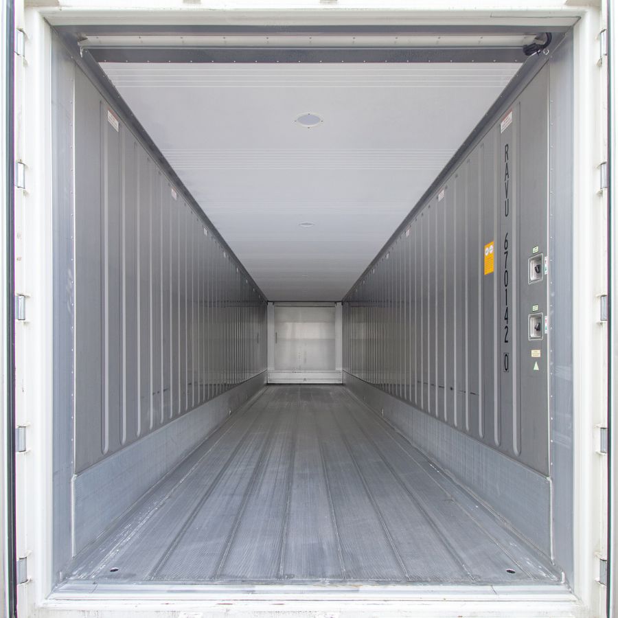 40’HC New (1-trip) Refrigerated Container (Working Reefer) - Royal Ace Storage