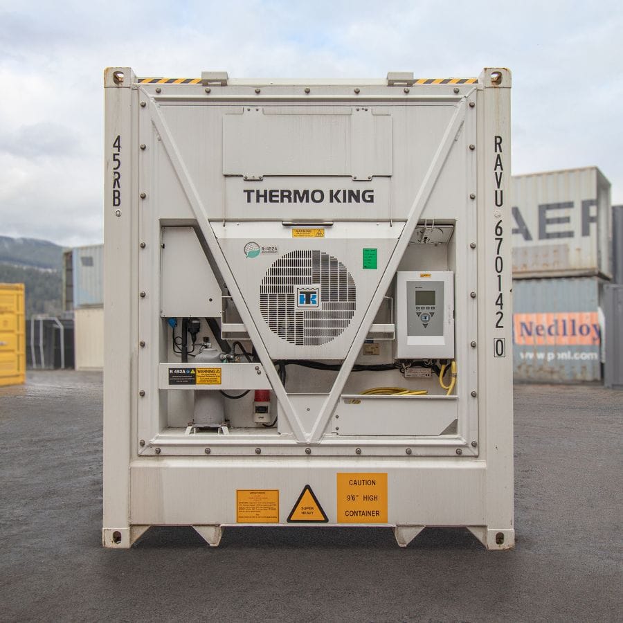 40’HC New (1-trip) Refrigerated Container (Working Reefer) - Royal Ace Storage