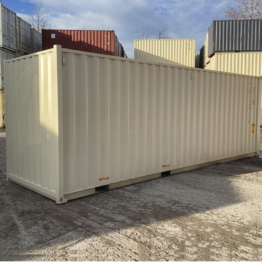 27’HC New Cut-Down Shipping Container - Royal Ace Storage