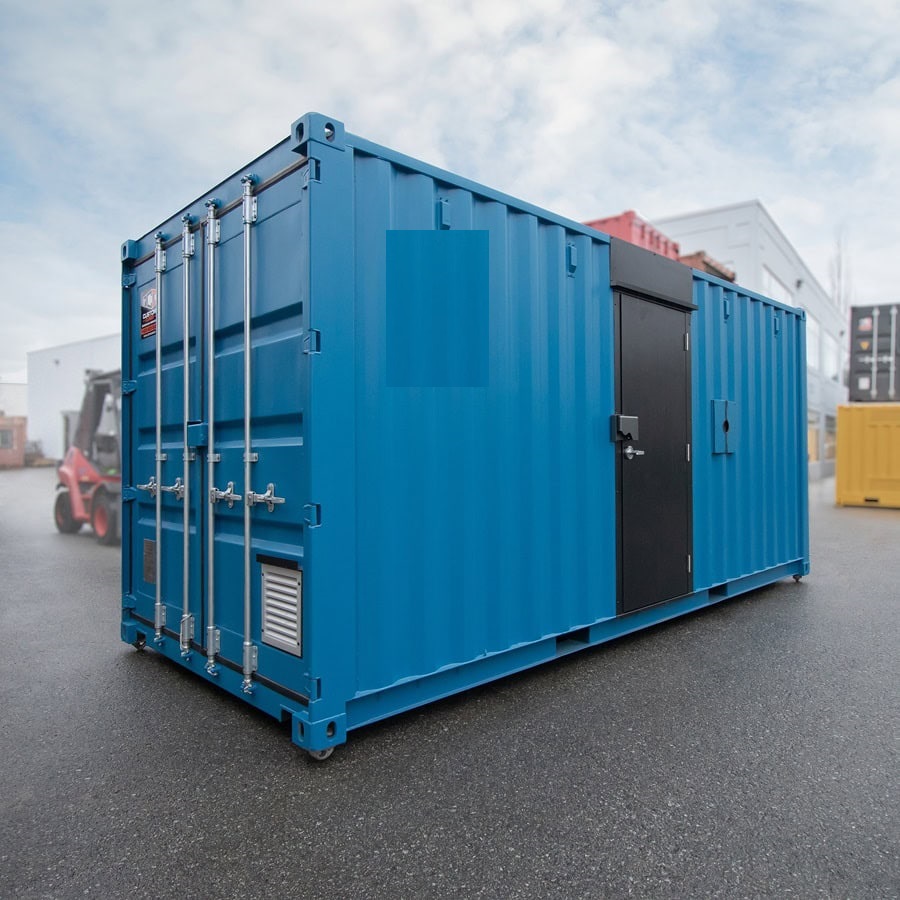 Shipyard Machinery Enclosure - Royal Ace Storage