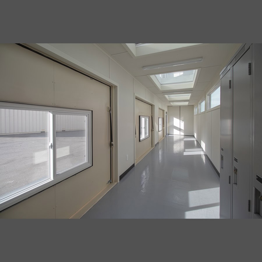 40’ Art Studio w/Flip up Doors - Royal Ace Storage