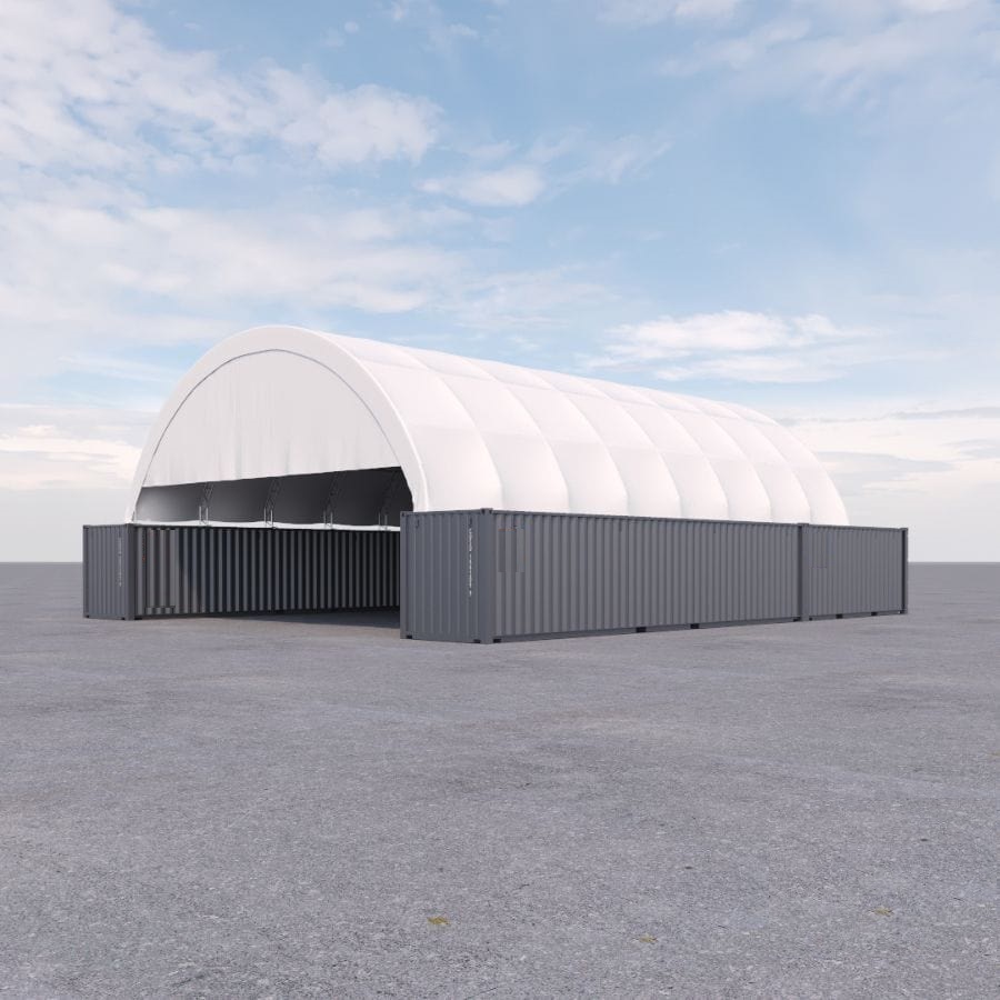 40’ x 60’ Container Shelter - Royal Ace Storage