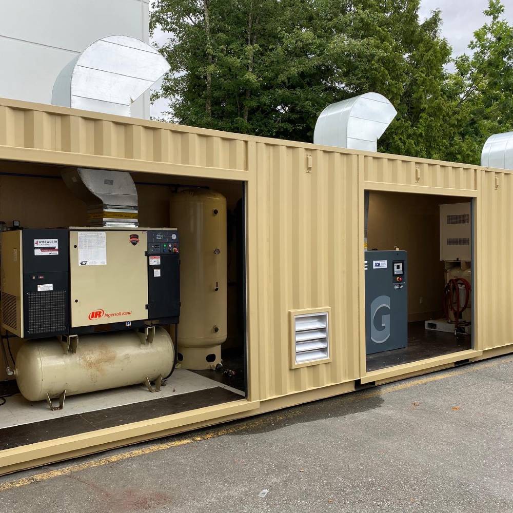 40′ Compressor Room - Royal Ace Storage