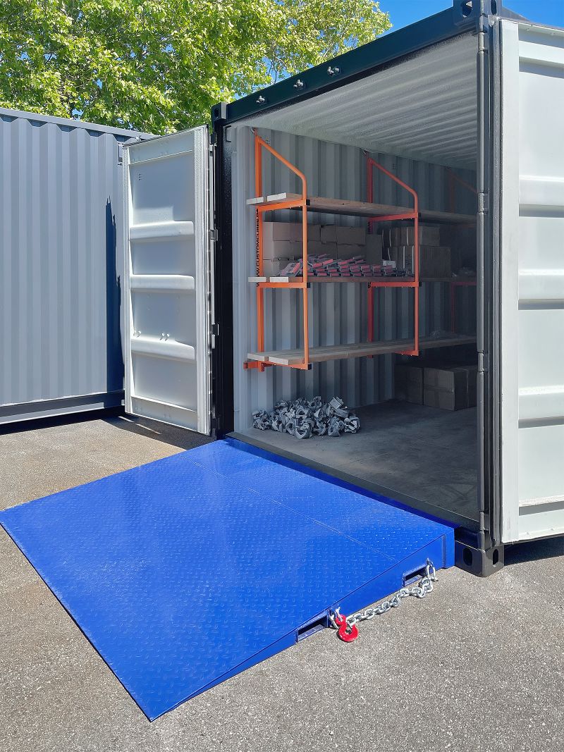 M&B | Heavy Duty Forklift Ramp - Royal Ace Storage