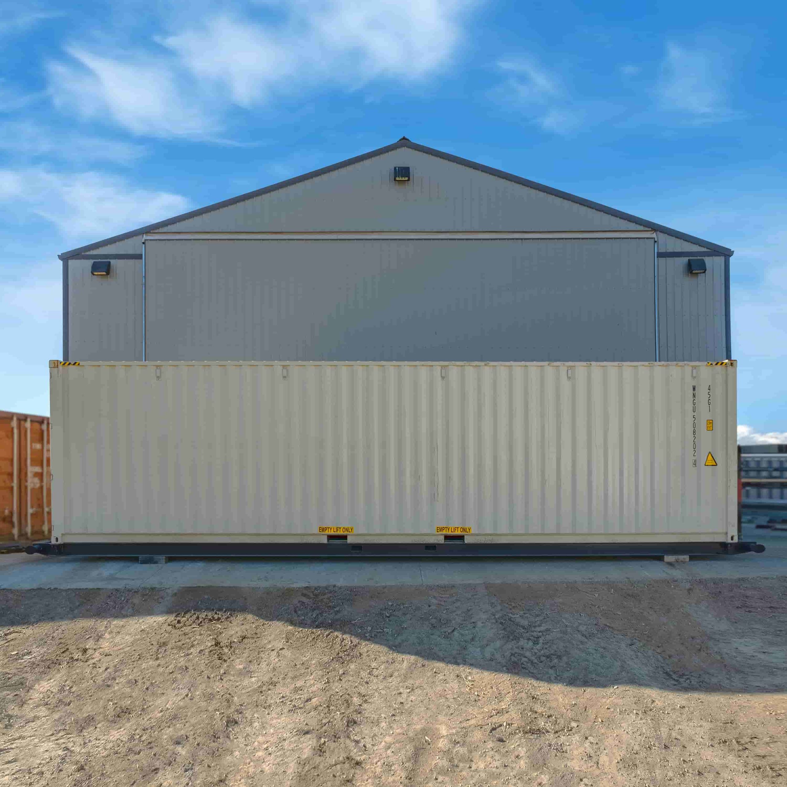 40’ Container skid w/ twist lock “Non Grated” - Royal Ace Storage