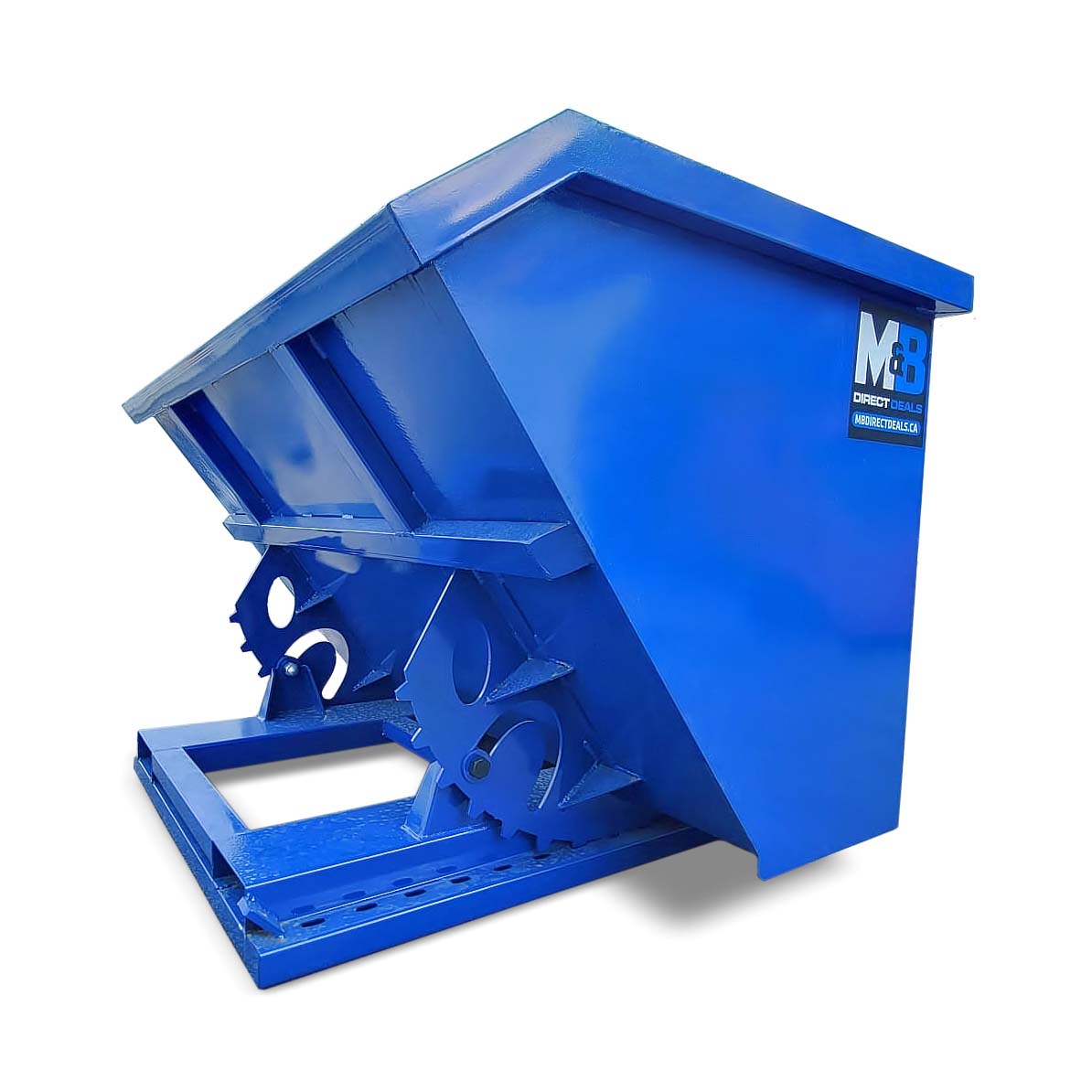 M&B | 1.5CY Forklift Dumping Bin - Royal Ace Storage