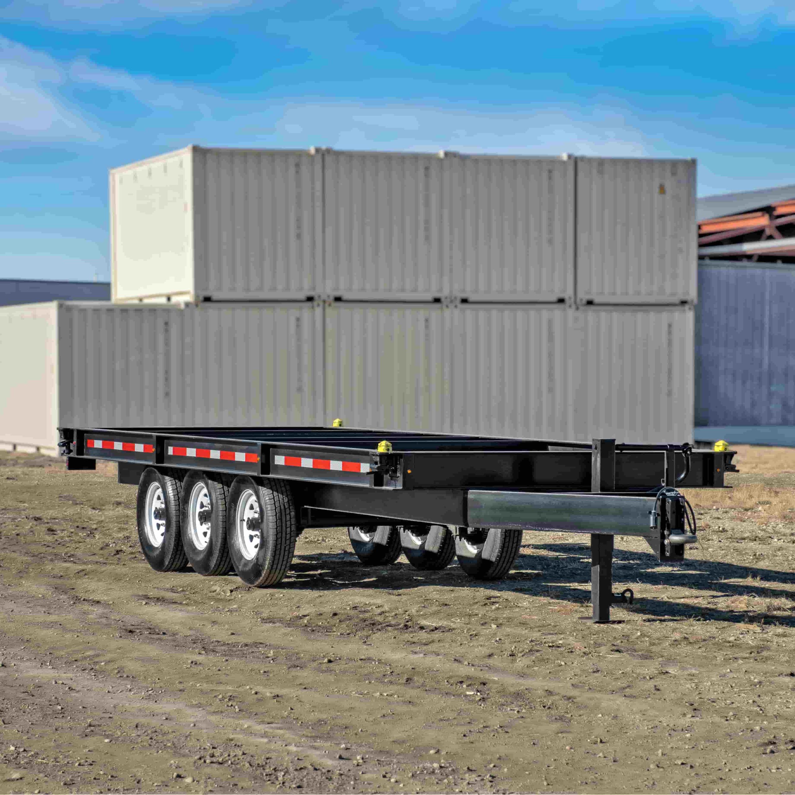 20’ Bumper Pull Container Chassis - Royal Ace Storage