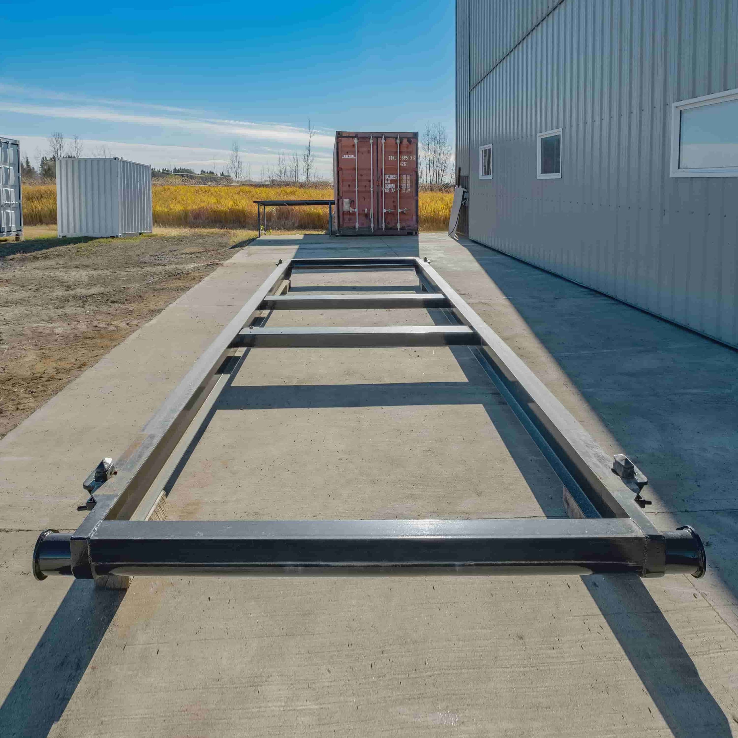 20’ Skid w/ Twist locks “Non Grated” - Royal Ace Storage