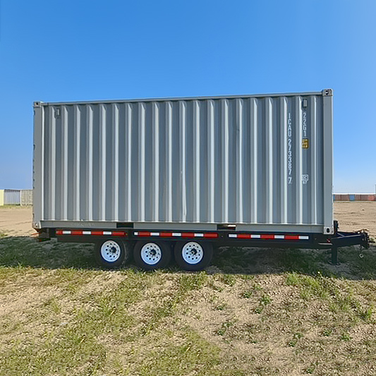 20’ Bumper Pull Container Chassis - Royal Ace Storage