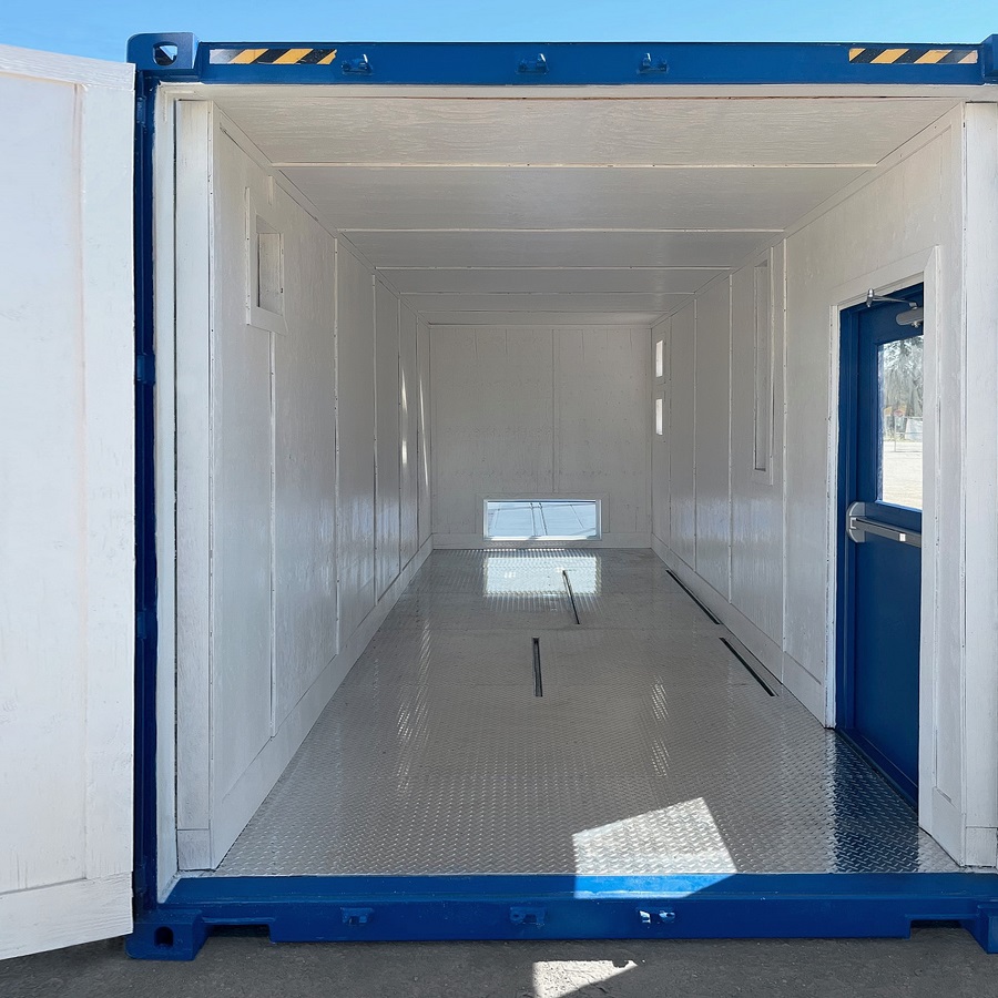 40’ Custom Equipment Enclosure - Royal Ace Storage