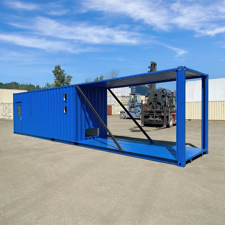 40’ Custom Equipment Enclosure - Royal Ace Storage