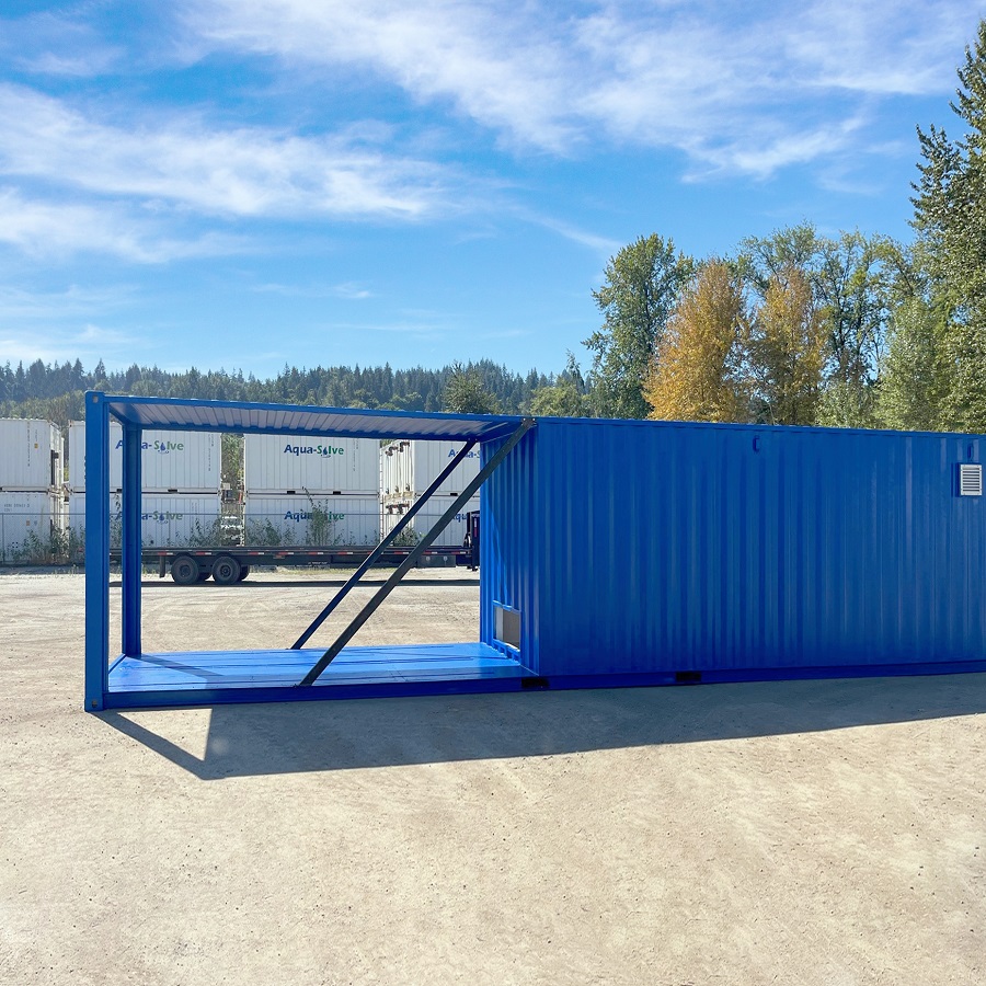 40’ Custom Equipment Enclosure - Royal Ace Storage