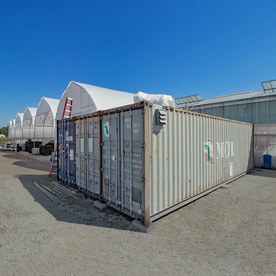 Custom Storage & Processing units for an Organics Company - Royal Ace Storage